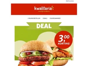 Euro’s korting op je burger 🍔