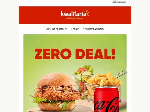 Zero zorgen, 100% genieten!