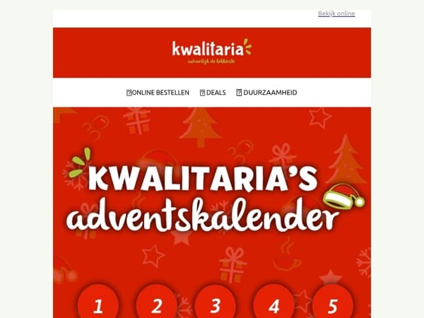 Er staat een adventcadeautje voor je klaar 🎁