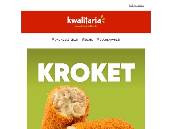 Kroket 1+1 gratis!