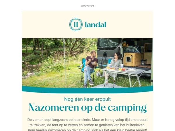 Nog één keer kamperen