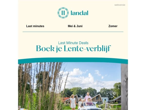[Last Minute] Lente-verblijven vanaf € 242,-*