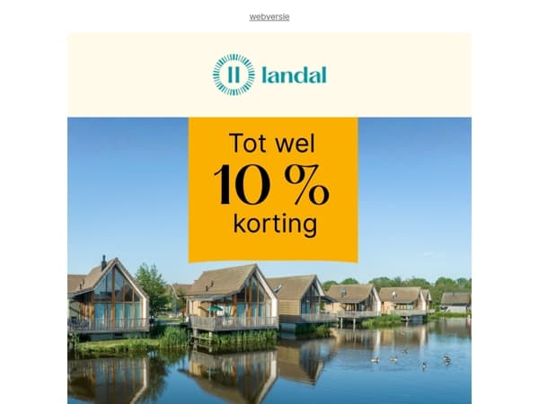 [Laatste kans] Tot wel 10% korting op je juni-break