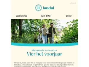 Vier de meivakantie in de natuur