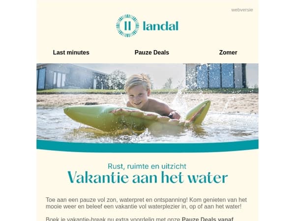 Waterbungalow of Strandhuisje?