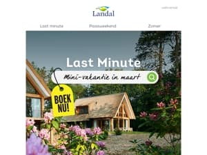 Mini-vakantie in maart!
