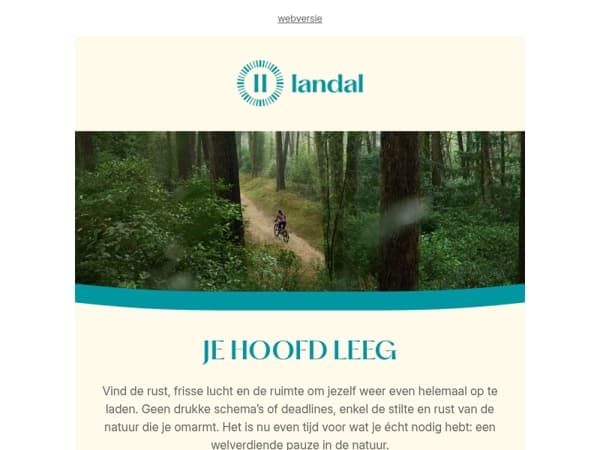 Even je hoofd leeg...