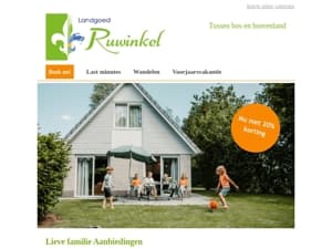 De vroegboekkorting loopt bijna af!