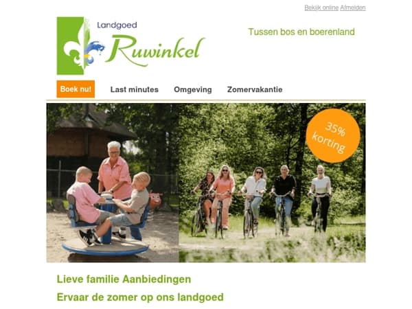 Zomervakantie in de Gelderse Vallei