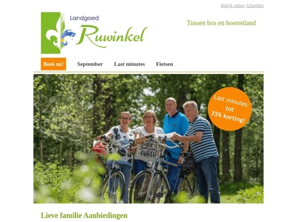 Laatste kans: last minutes in augustus en september 🌞