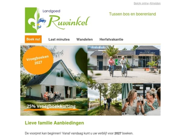 Plan nu uw 2027! 🗓️ 