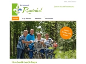 Geniet van een rustige vakantie in mei! ☀️