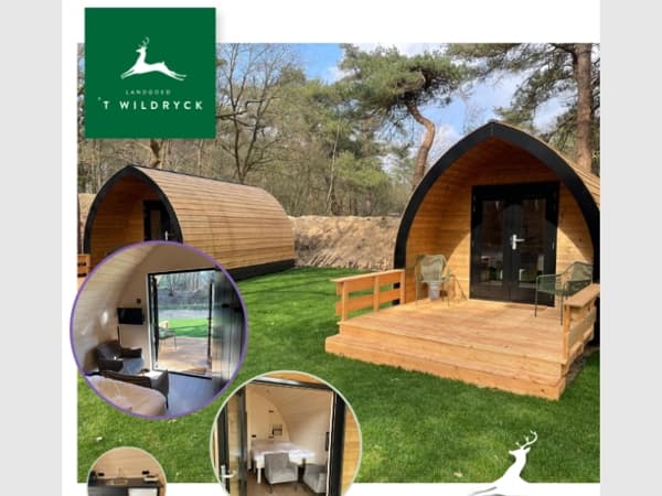 Kom proefslapen in onze nieuwe kampeerpod⛺