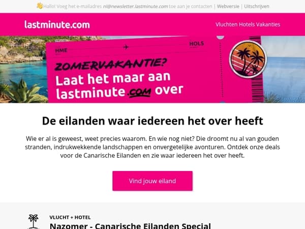 Zei iemand Canarische Eilanden?