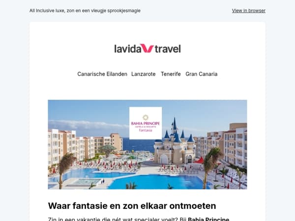 🏰 Gespot! Het mooiste hotel van Tenerife: Bahia Principe Fantasia