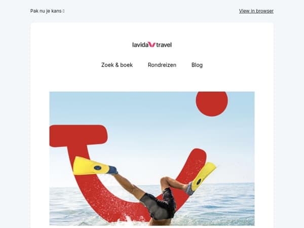 Live Happy Sale.. Tot wel €400,- korting p.p. ❤️💙