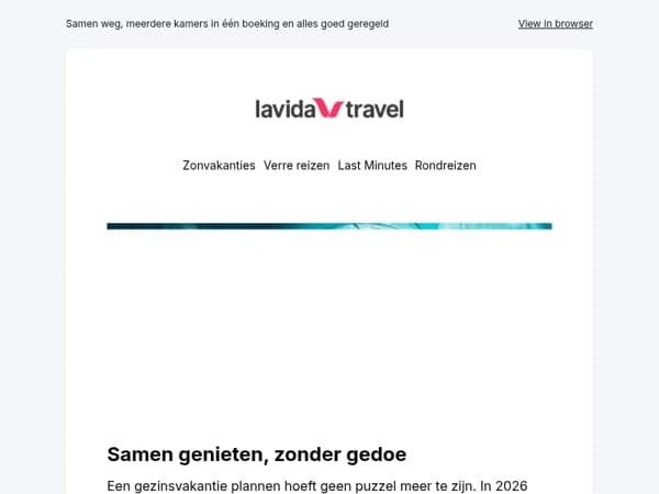 De beste familiehotels voor 2026 ⬅️ mét vroegboekkorting