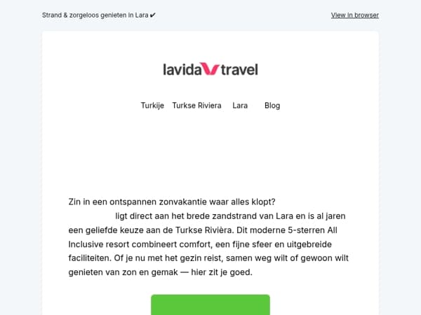🌴 All Inclusive zoals het hoort