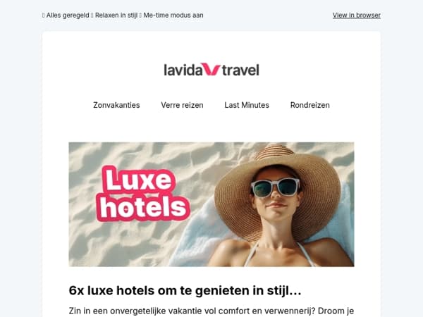 Luxe, zon en een cocktail erbij? Yes please 🍹