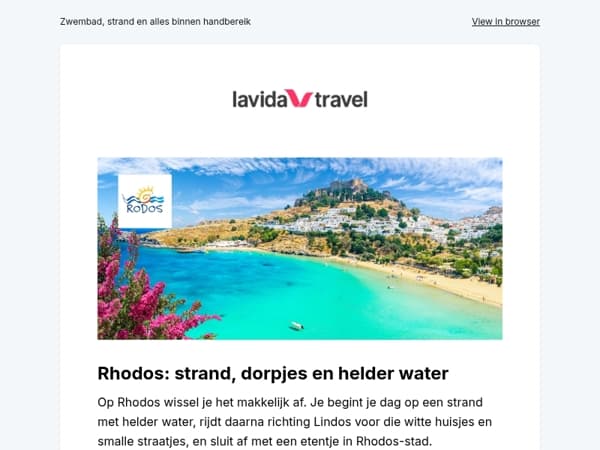 ☀️ Naar Rhodos deze zomer? In dit hotel zit je goed