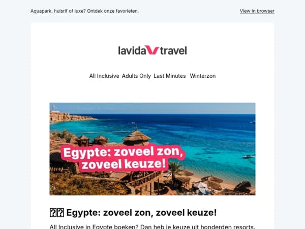 Egypte: welk All Inclusive hotel kies jij? ☀️
