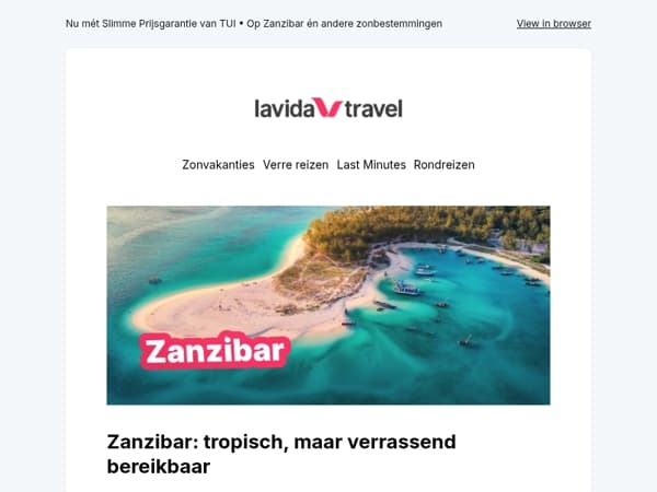 Zanzibar is dichterbij dan je denkt 🌴
