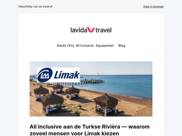 ☀️ All inclusive Turkse Rivièra? Dit zijn de populairste Limak hotels