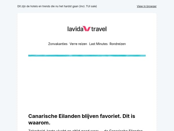 Canarische Eilanden blijven #1 ☀️