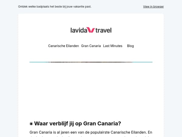Nazomer naar Gran Canaria? ☀️