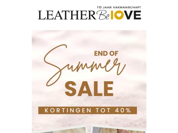 End of summer deals ⛱️ | tot 40% korting!