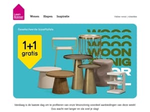 Laatste dag 💜 3+1 gratis op alle eetkamerstoelen 💜