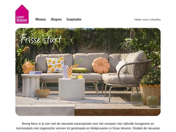 Frisse start: dé tuintrend voor dit voorjaar!