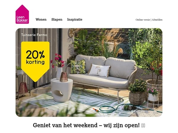 🧡👑 Onze winkels zijn dit weekend geopend!