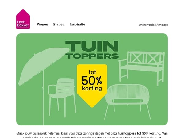 Zomerse temperaturen = zomerse deals ☀️