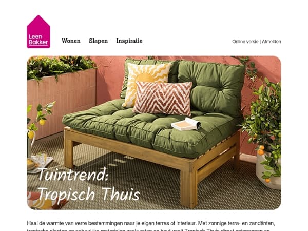 Haal de tropen naar je tuin 🌿