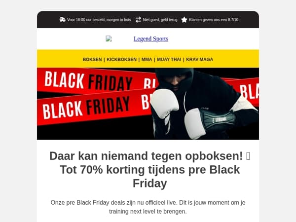 Daar kan niemand tegen opboksen! 🥊