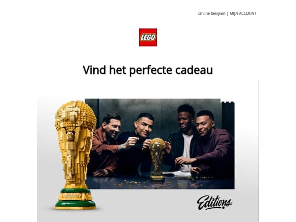 Trap de feestelijkheden af, LEGO® fan