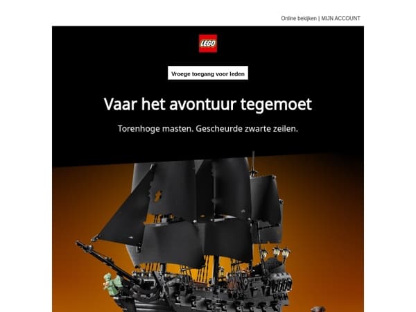 Er ligt een schip aan de horizon, LEGO® fan