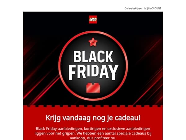 Profiteer vandaag nog van onze Black Friday-aanbiedingen