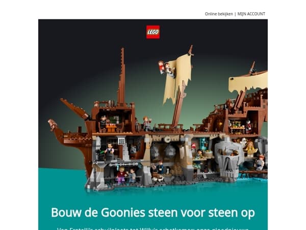 Mikey, Data en Chunk komen terug!