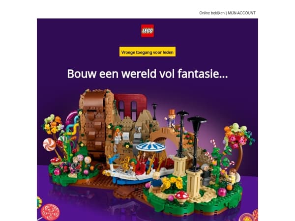 ​LEGO® fan, ​je hebt een gouden ticket
