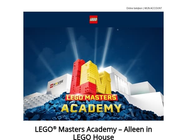 Een forse bouwuitdaging voor enthousiaste LEGO® fans