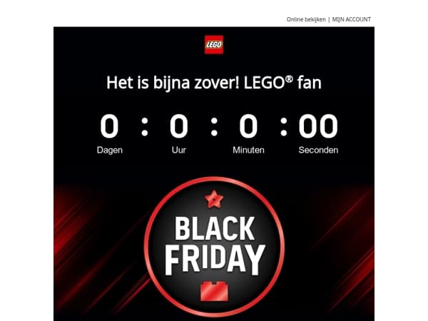 Het aftellen is begonnen, LEGO® fan
