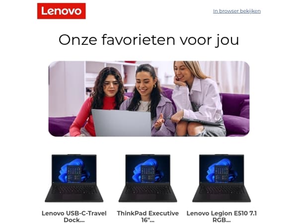 Nieuwe gepersonaliseerde keuzes, speciaal voor jou!