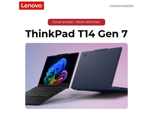 De nieuwe ThinkPad T14 Gen 7