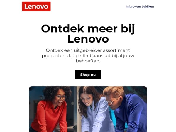 Ontdek alles wat Lenovo te bieden heeft!