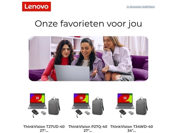 Nieuwe gepersonaliseerde keuzes, speciaal voor jou!