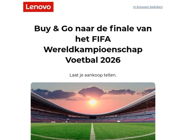 Mis de finale van het FIFA Wereldkampioenschap Voetbal 2026 niet