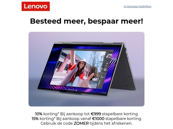 Besteed meer, bespaar meer