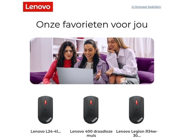 Nieuwe gepersonaliseerde keuzes, speciaal voor jou!